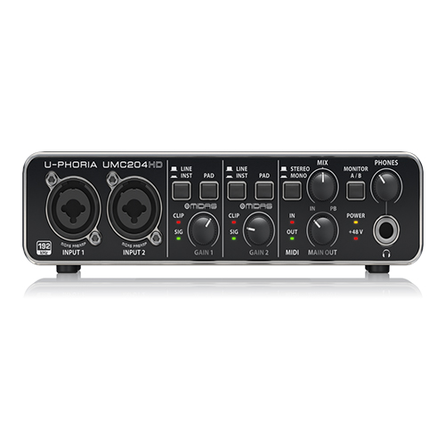 Behringer U-Phoria UMC204HD Behringer U-Phoria UMC204HD